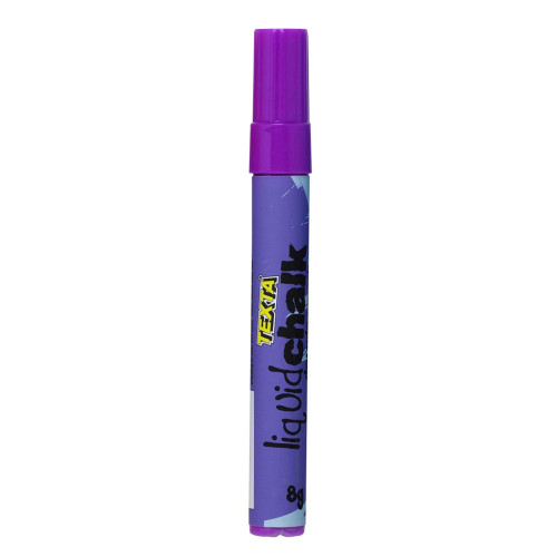 TEXTA LIQUID CHALK MARKER Dry Wipe Bullet 4.5mm Nib Purple