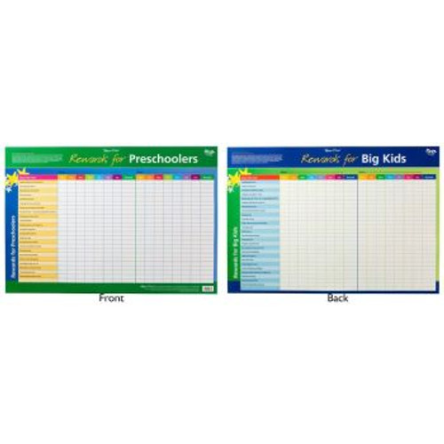 REWARDS FOR PRESCHOOLERS/BIG KIDS CHART WALL CHART *** While Stocks Last ***