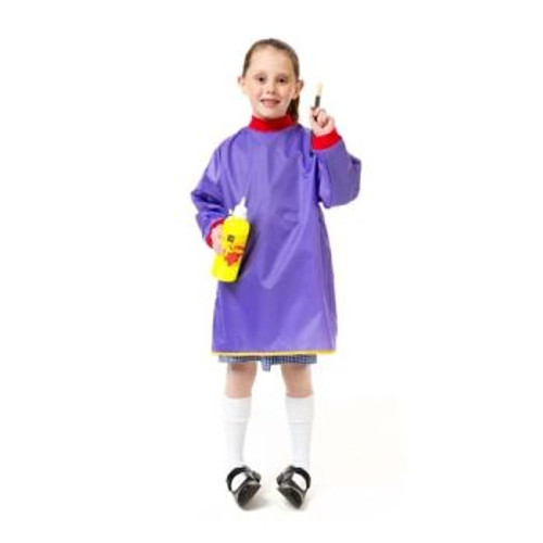 JUNIOR ARTIST SMOCK PURPLE (AGES 5-8)