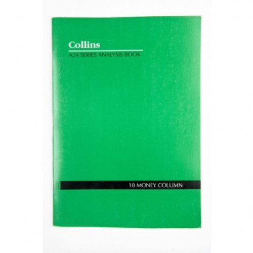 COLLINS ACCOUNT A24 SERIES A4 10 Money Column Green