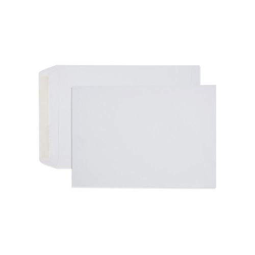 ENVELOPE STRIP SEAL WHITE POCKET C4 324X229MM BOX 250