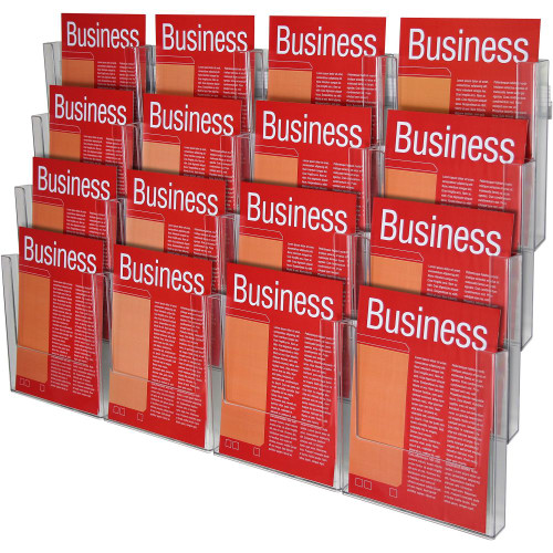 ESSELTE BROCHURE HOLDER A4 16 Comp Wall System