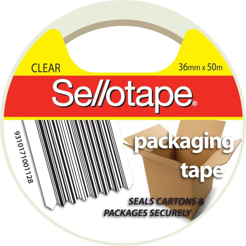 SELLOTAPE HOT-MELT ADHESIVE Packaging Tape 36mmx50m - Clear