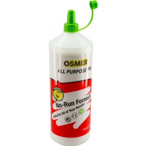 OSMER ALL PURPOSE CRAFT PVA GLUE Flip Top Bottle, 500ml