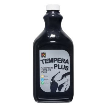 TEMPERA PLUS CLASSROOM PAINT 2L BLACK