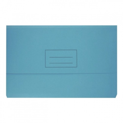 Bantex Document Wallet Manilla 230gsm Foolscap - Light Blue (3441-11)