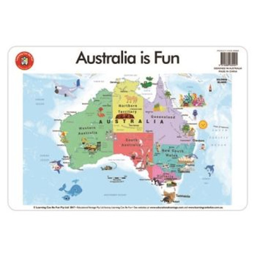 AUSTRALIA IS FUN PLACEMAT