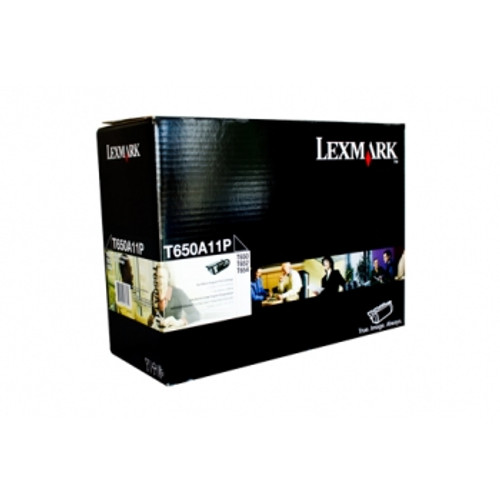 Lexmark T650H11P Original High Yield Black Prebate Toner Cartridge 25K Suits T650 / 652 / 654