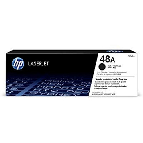 HP #48A ORIGINAL BLACK TONER (CF248A) 1K YIELD Suits HP Laserjet Pro M15A / M15W / MFP M28A / M28W