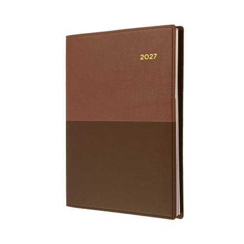 COLLINS VANESSA SERIES DIARIES #375 176x88mm L/Scape Week To Opening 1Hr 8am-6pm (Pre-Order Now for 2027) ** ETA 30/9/2026 **