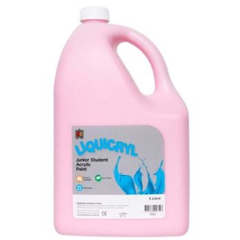 LIQUICRYL JUNIOR STUDENT ACRYLIC 5L PINK