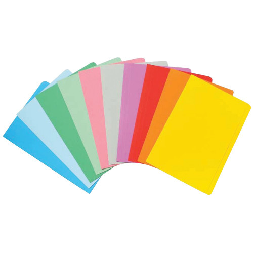 MARBIG MANILLA FOLDER Foolscap Assorted Colours PK20