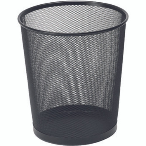 WIRE MESH BIN BLACK Round 11 Litre