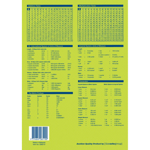 WRITER PREMIUM EXERCISE BOOK A4 48pgs 18mm Dotted Thirds - Flags 297x210mm