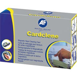 AF CARDCLENE SWIPE CARD Suit EFTPOS/Hotel Card Reader, Pk20
