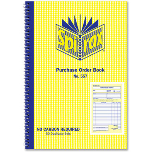 SPIRAX 557 ORDER BOOK 203x144mm