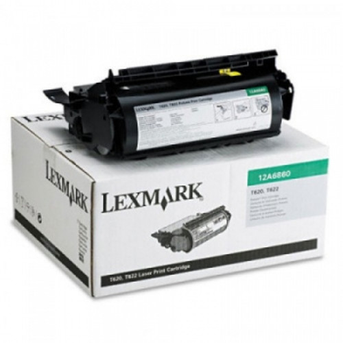 LEXMARK 12A6860 ORIGINAL RETURN PROGRAM TONER CARTRIDGE 10K Suits T620N/622N/DN