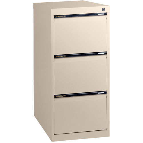 STATEWIDE FILING CABINET 3 DRAWER H1019xw467xd610mm Wild Oates (Beige)