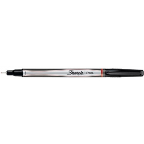 SHARPIE FINELINER PEN Fine 0.8mm Black, Bx12