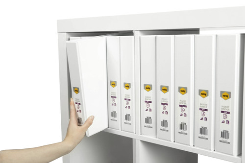 MARBIG INSERT BINDERS A4 2D Ring 38mm White