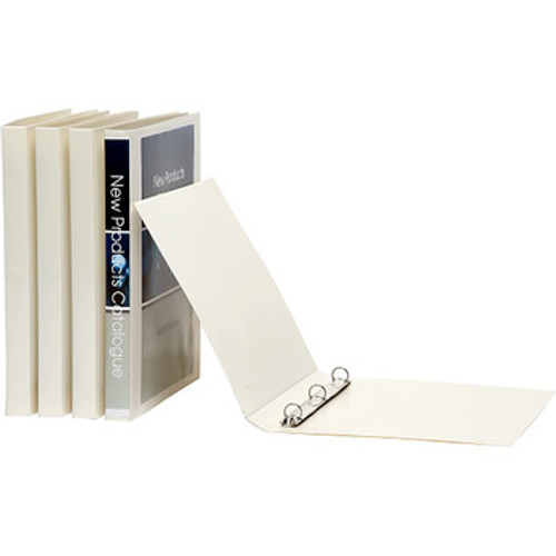 MARBIG RING BINDER S/VIEW A4 16MM 3XD PP WHITE PP A4 3O 16MM