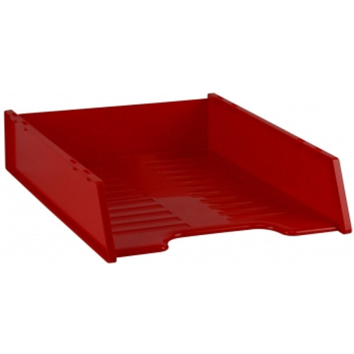 ITALPLAST A4 "Multi Fit" Document Tray - Red, Each