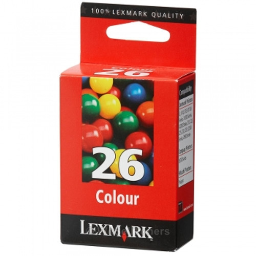 LEXMARK NO. 26 ORIGINAL COLOUR INK 225PG