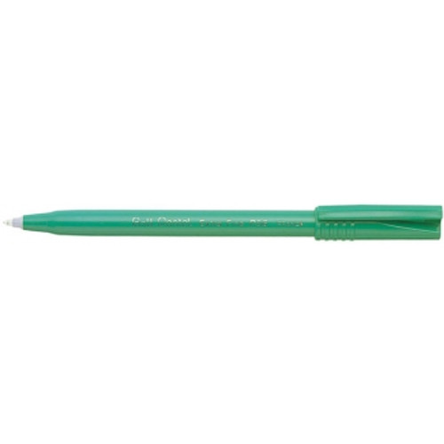 Pentel R56 Ball Rollerball Pen 0.6mm Fine Nib Green, Box of 12