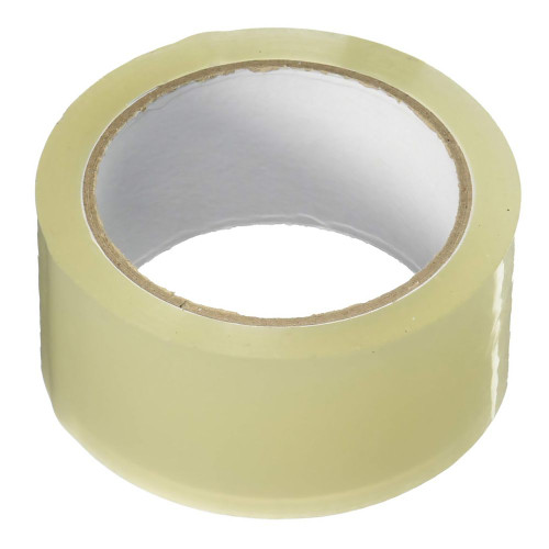 PACKAGING TAPE LOW NOISE 45 MICRON 48MM X 75M CLEAR PACK 6