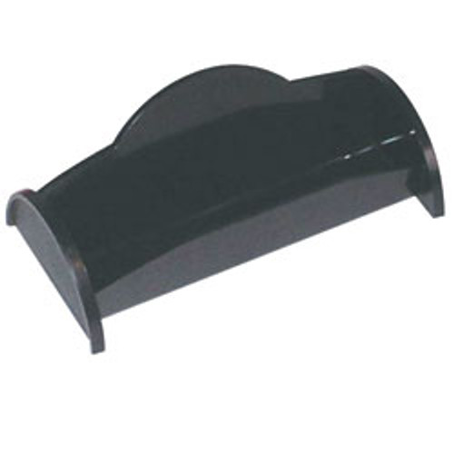 ITALPLAST Business Card Holder - Black, Each