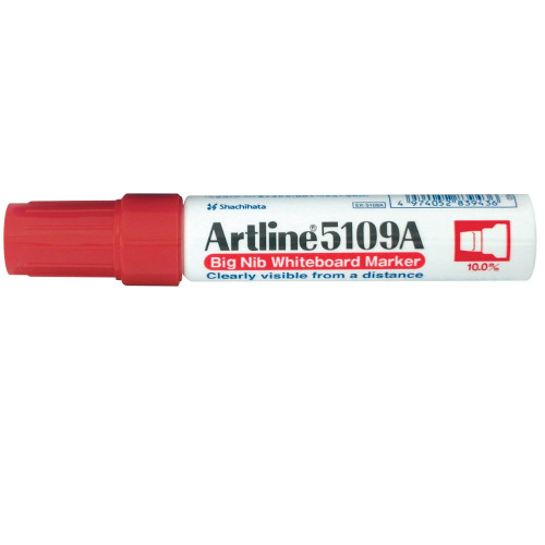 ARTLINE 5109A WHITEBOARD MARKER RED 159002