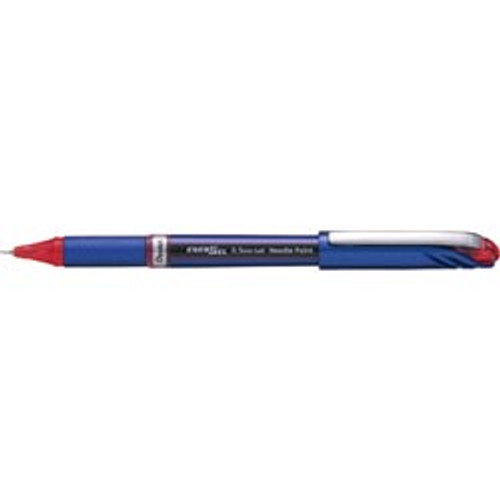 PENTEL ENERGEL GEL PEN BLN25 0.5mm Red, Bx12