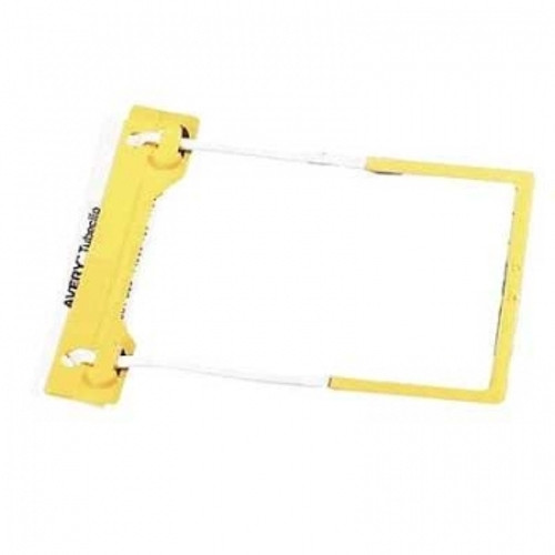 AVERY TUBECLIP FILE FASTENER Yellow Complete Bx500