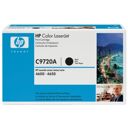 HP 641A BLACK ORIGINAL LASERJET TONER CARTRIDGE (C9720A) 9K Suits LaserJet 4600 / 4650