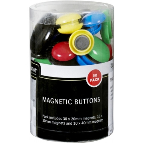 QUARTET 50 PACK MAGNETS ASSORTED