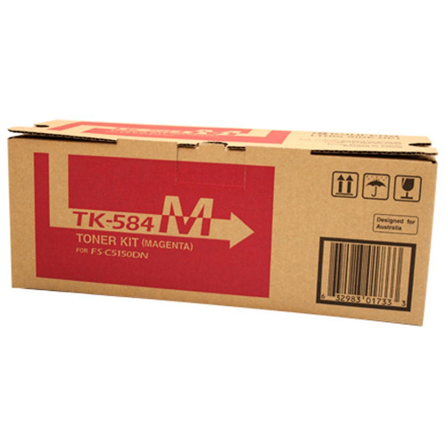 Kyocera TK-584M Original Magenta Toner Cartridge 2.8K Suits FS-C5150DN