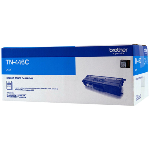 BROTHER TN446 Toner Cartridge Cyan Super HY