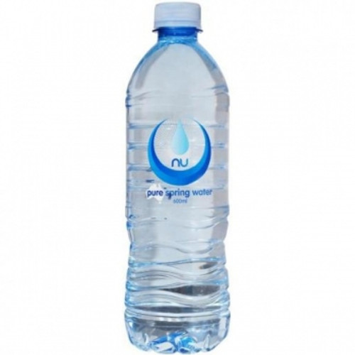 NU PURE SPRINGWATER 600ml Pk24