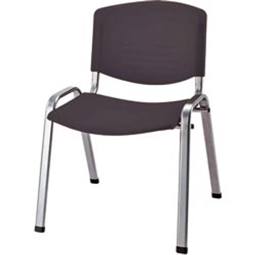 PENNE 4 LEG CHAIR Stackable Black