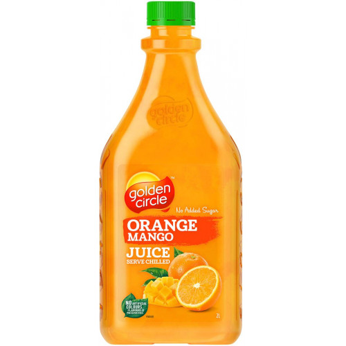 GOLDEN CIRCLE ORANGE & MANGO JUICE 2lt Long Life