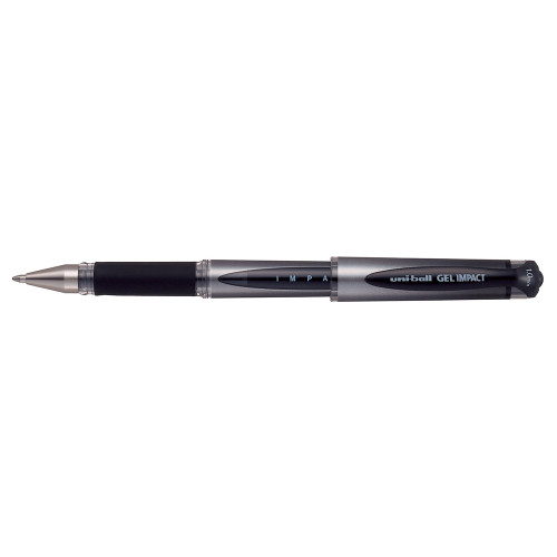 UNIBALL UM153S 1.0 GEL IMPACT PEN BLACK UM153SBK