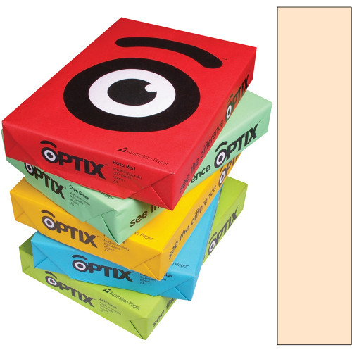 OPTIX COLOURED COPY PAPER A4 80GSM Kula Cream