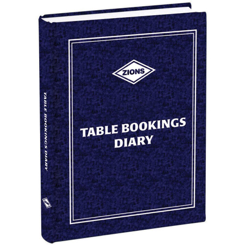 DEBDEN TABLE BOOKINGS DIARY TBD