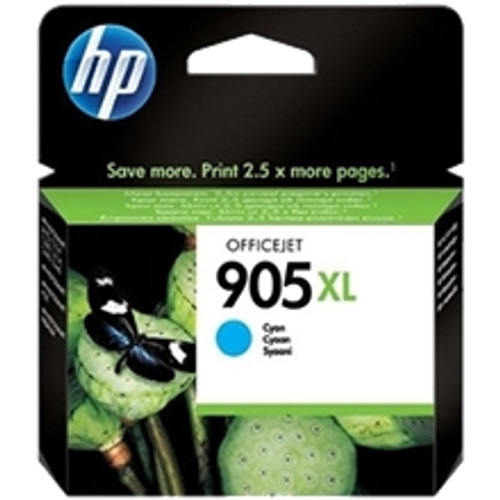 HP #905XL ORIGINAL CYAN INK CARTRIDGE 825PG Suits HP Officejet Pro 6950 / 6960 / 6970