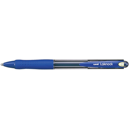 UNIBALL SN100 LAKNOCK RETRACT 1.4 BROAD BLUE PEN SN100BBL