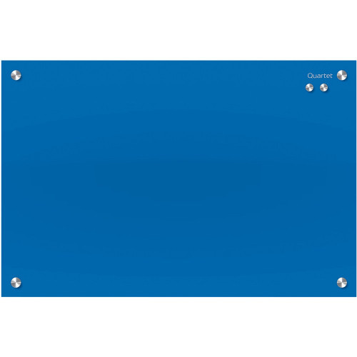 QUARTET INFINITY GLASS BOARD 450x600mm Memo Blue *** While Stocks Last ***