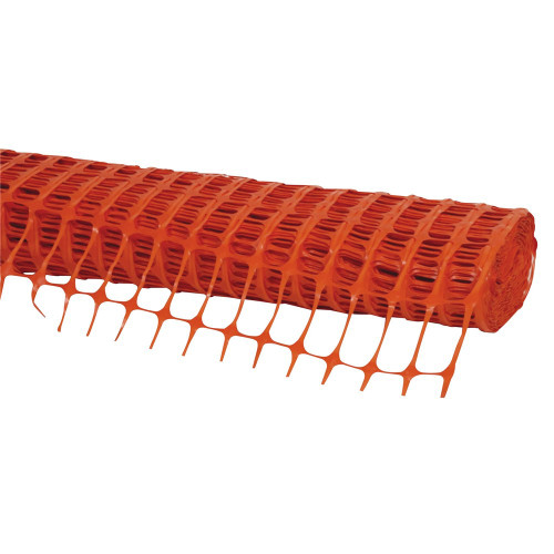 ZIONS GENERAL SAFETY EQUIPMENT BARRIER MESH FENCING (1mtr High x 50Mtr Roll Orange )