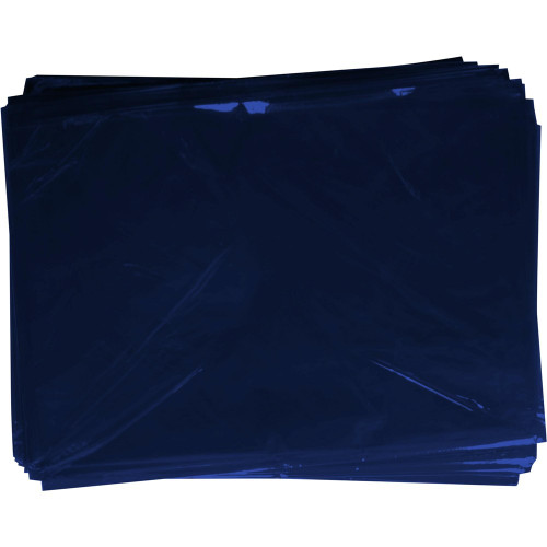 RAINBOW CELLOPHANE 750mmx1m Dark Blue Pack of 25