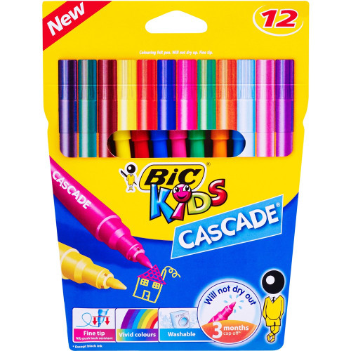 BIC KIDS FELT MARKERS Cascade