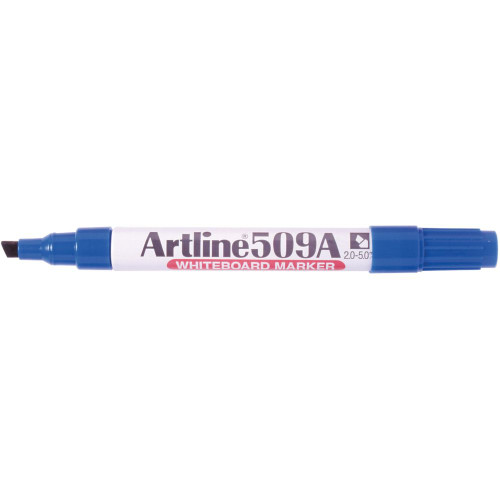 ARTLINE 509A WHITEBOARD MARKER Medium Chisel Blue, Each